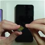 how to open sim card slot samsung